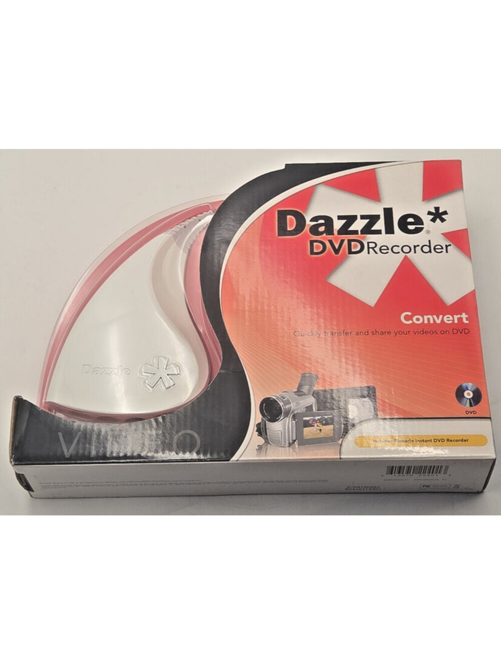 Pinnacle Dazzle DVD Recorder DVC-101 USB Video Capture VHS to DVD Boxed